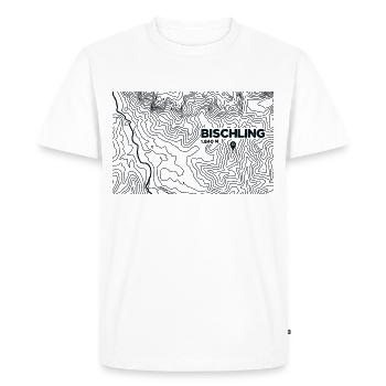 Topo Bischling Parapente - T-shirt Premium bio Homme - blanc - Devant - Nico (187cm)