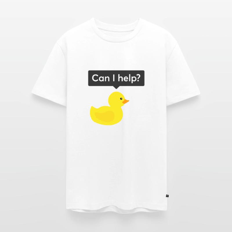 Programmierer Gummiente Debugging Männer Premium Bio T-Shirt