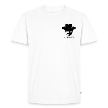 El Desperado - Men's Premium Organic T-Shirt - white - Front - Nico (187cm)