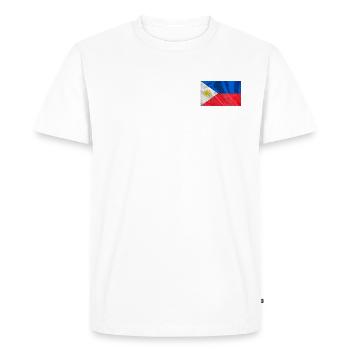 Philippines Collection 'by nikkkooo - Men's Premium Organic T-Shirt - white - Front - Nico (187cm)