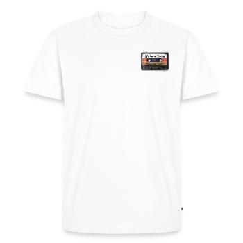 Profitez de chaque instant de la vie - T-shirt Premium bio Homme - blanc - Devant - Nico (187cm)