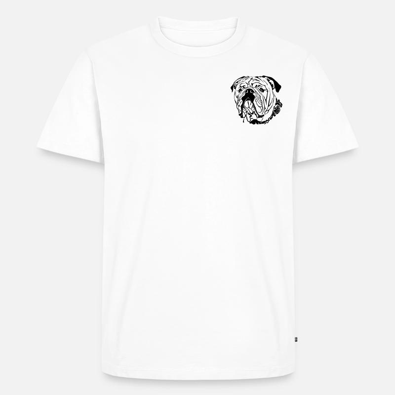 Köbi - Männer Premium Bio T-Shirt - Weiß
