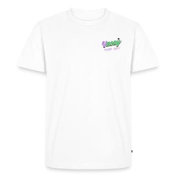 Vacay Solare Club N.D 82 - T-shirt Premium bio Homme - blanc - Devant - Nico (187cm)