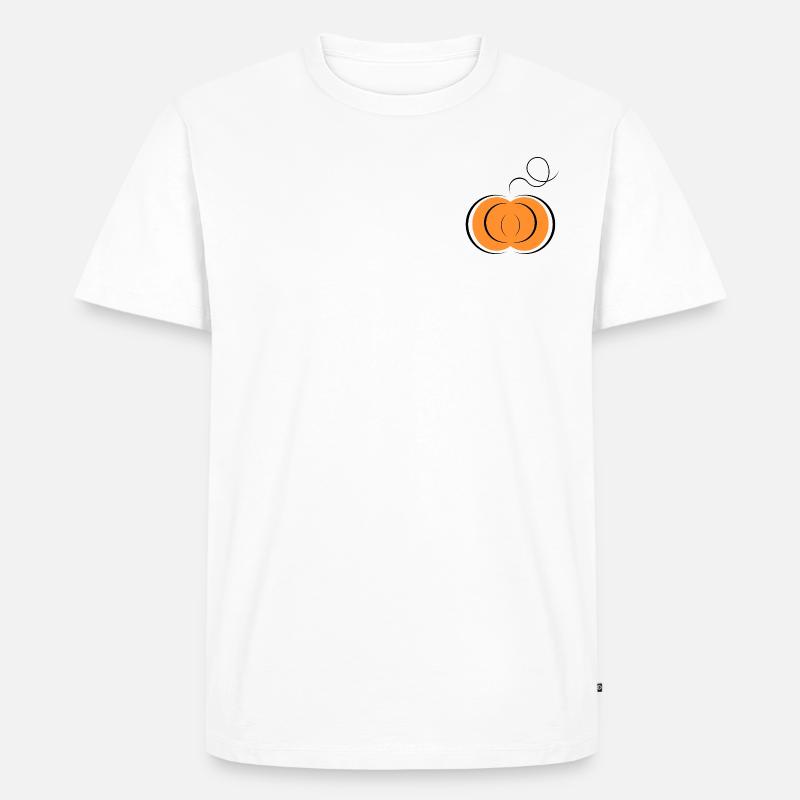 pumpthing - Männer Premium Bio T-Shirt - Weiß