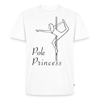 Pole Princess Pole Dance Dance Polefitness - Men's Premium Organic T-Shirt - white - Front - Nico (187cm)