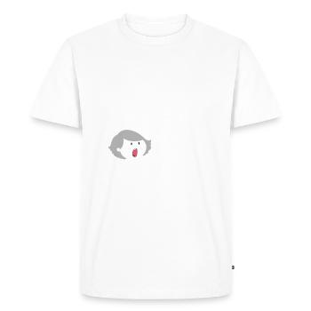 Je peux pas j'ai chorale - T-shirt Premium bio Homme - blanc - Devant - Nico (187cm)