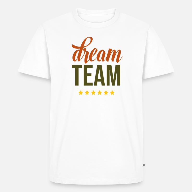 Dream Team 2023 - Männer Premium Bio T-Shirt - Weiß