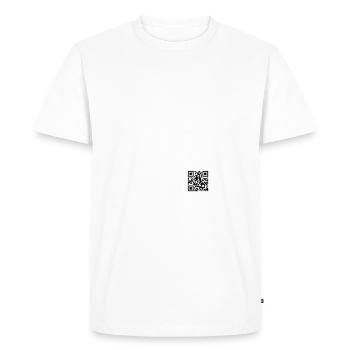 The Crafty Blinders White Camperman - Men's Premium Organic T-Shirt - white - Front - Nico (187cm)