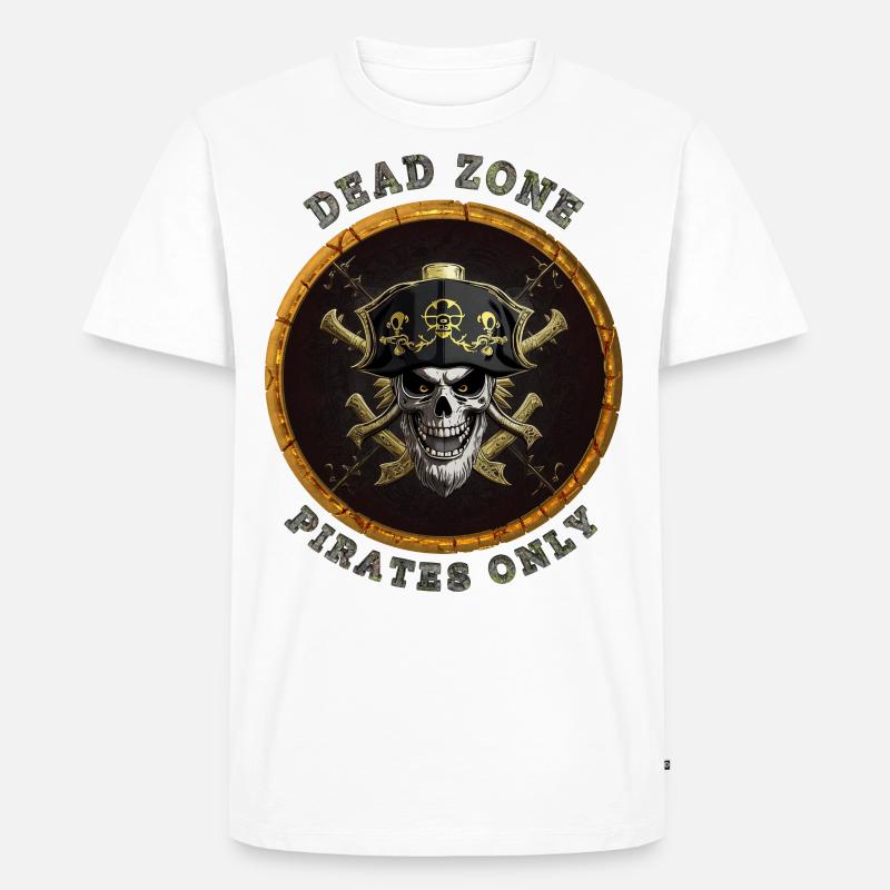 Dead Zone v4 - Männer Premium Bio T-Shirt - Weiß