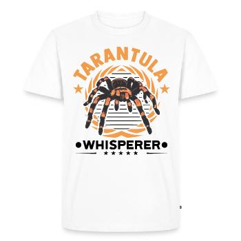 Tarantelflüsterer Tarantula Whisperer - T-shirt Premium bio Homme - blanc - Devant - Nico (187cm)