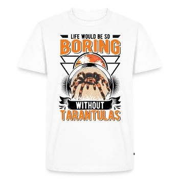 Tarantula Spider Tarantula - Men's Premium Organic T-Shirt - white - Front - Nico (187cm)