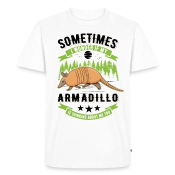 Cadeau de tatou Maître à l’omet - T-shirt Premium bio Homme - blanc - Devant - Nico (187cm)