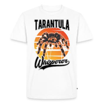 Tarantel Flüsterer Tarantula Whisperer - T-shirt Premium bio Homme - blanc - Devant - Nico (187cm)