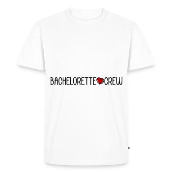 Bachelorette Crew - Men's Premium Organic T-Shirt - white - Front - Nico (187cm)