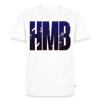 HMB Hold my beer citation fun beer saying funny - T-shirt Premium bio Homme - blanc - Devant - Nico (187cm)