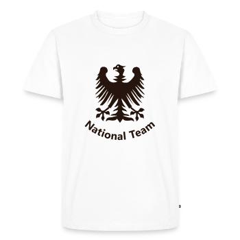 Allemagne - T-shirt Premium bio Homme - blanc - Devant - Nico (187cm)