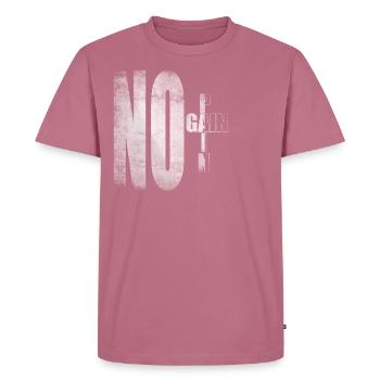 No pain No gain - T-shirt Premium bio Homme - mauve - Devant - Nico (187cm)