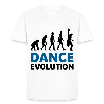 Dance Evolution Break Hip-Hop - T-shirt Premium bio Homme - blanc - Devant - Nico (187cm)
