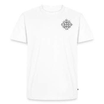 Mon Bijou V2 - T-shirt Premium bio Homme - blanc - Devant - Nico (187cm)