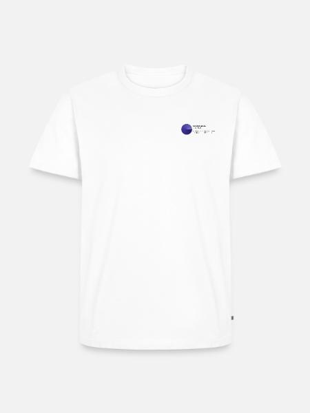 Coddiwomple - Männer Premium Bio T-Shirt - Weiß