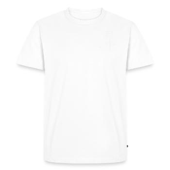 Japan (Kanji) - Men's Premium Organic T-Shirt - white - Front - Nico (187cm)