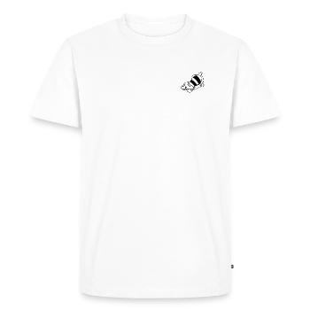 Chippin - Men's Premium Organic T-Shirt - white - Front - Nico (187cm)