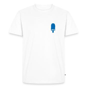Idée cadeau pour les amateurs de glaces de Forfar - T-shirt Premium bio Homme - blanc - Devant - Nico (187cm)