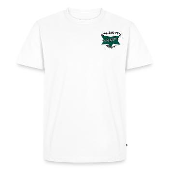 Vous êtes merveilleux - T-shirt Premium bio Homme - blanc - Devant - Nico (187cm)