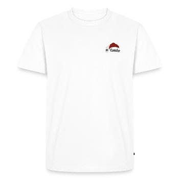 Flandria Klakske - T-shirt Premium bio Homme - blanc - Devant - Nico (187cm)