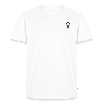 Scream LIB PICTURE - T-shirt Premium bio Homme - blanc - Devant - Nico (187cm)