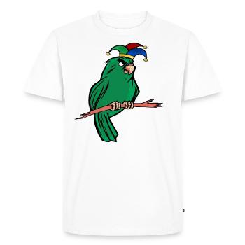 Carnaval Vogel, Cologne Alaaf, costume de carnaval de Helau - T-shirt Premium bio Homme - blanc - Devant - Nico (187cm)