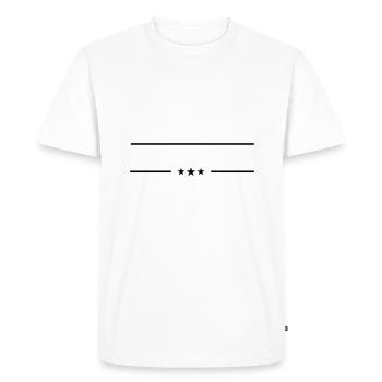 Cadeau de géologue géologue collection Rock - T-shirt Premium bio Homme - blanc - Devant - Nico (187cm)