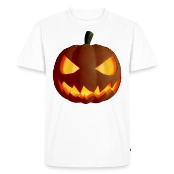 Halloween - T-shirt Premium bio Homme - blanc - Devant - Nico (187cm)