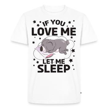 Koala Koalabär Koalas - T-shirt Premium bio Homme - blanc - Devant - Nico (187cm)