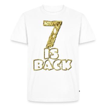 Cristiano Cristiano Cristiano - T-shirt Premium bio Homme - blanc - Devant - Nico (187cm)