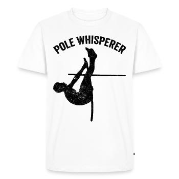 Fun Pole Vault Pole Vault - Men's Premium Organic T-Shirt - white - Front - Nico (187cm)