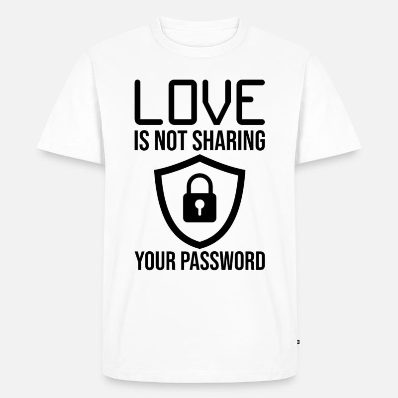 Cybersecurity Computersicherheit Cybersecurity - Männer Premium Bio T-Shirt - Weiß