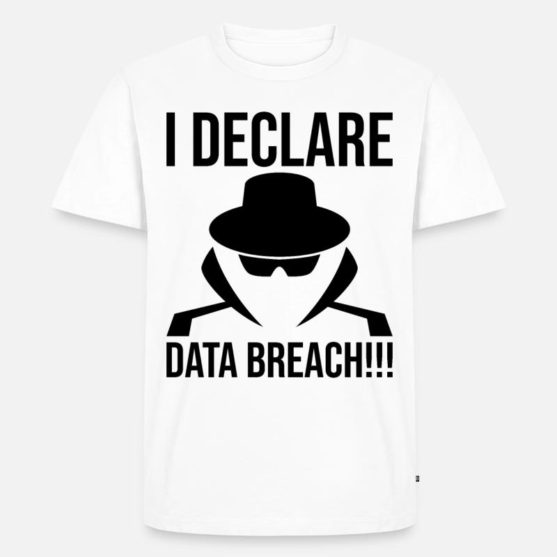 Cybersecurity Computersicherheit Cybersecurity - Männer Premium Bio T-Shirt - Weiß