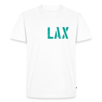 CROSSE - T-shirt Premium bio Homme - blanc - Devant - Nico (187cm)