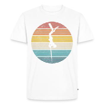 Spearfishing spearfishing vintage gift - Men's Premium Organic T-Shirt - white - Front - Nico (187cm)