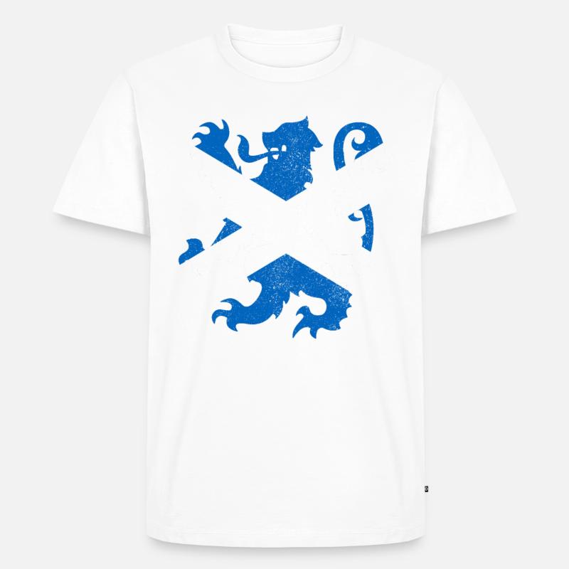 Écosse - T-shirt Premium bio Homme - blanc
