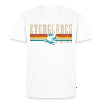 Everglades National Park Florida USA - Men's Premium Organic T-Shirt - white - Front - Nico (187cm)