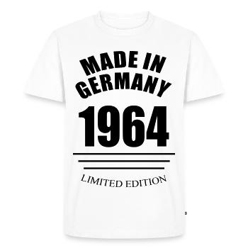 Fabriqué en Allemagne 1964 édition limitée - T-shirt Premium bio Homme - blanc - Devant - Nico (187cm)
