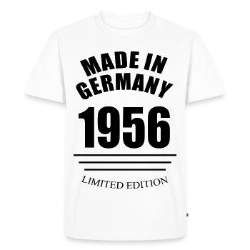 Fabriqué en Allemagne 1956 Édition limitée - T-shirt Premium bio Homme - blanc - Devant - Nico (187cm)