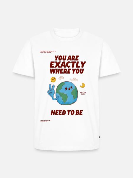 You patter! - Männer Premium Bio T-Shirt - Weiß