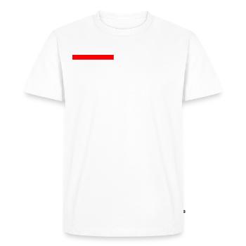 SWAG - Men's Premium Organic T-Shirt - white - Front - Nico (187cm)