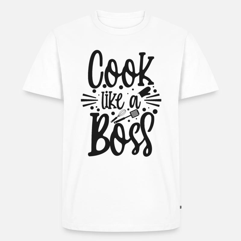 Cuisson - T-shirt Premium bio Homme - blanc