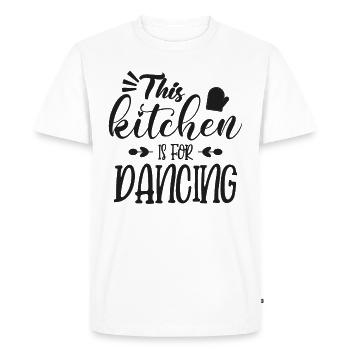 kitchen - Men's Premium Organic T-Shirt - white - Front - Nico (187cm)