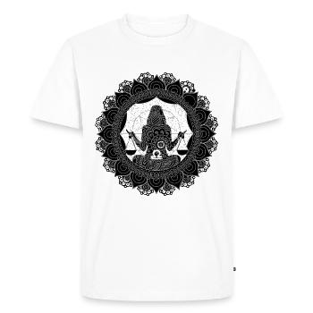 Balance, signe du zodiaque Balance - T-shirt Premium bio Homme - blanc - Devant - Nico (187cm)
