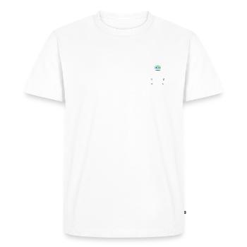 Mister Yeti - Personnage - T-shirt Premium bio Homme - blanc - Devant - Nico (187cm)